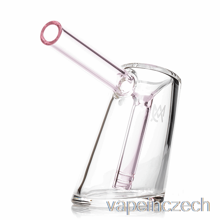 Mj Arsenal Fulcrum Mini Bubbler Blush Vape Pero